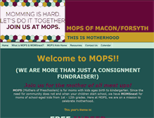 Tablet Screenshot of maconmops.org